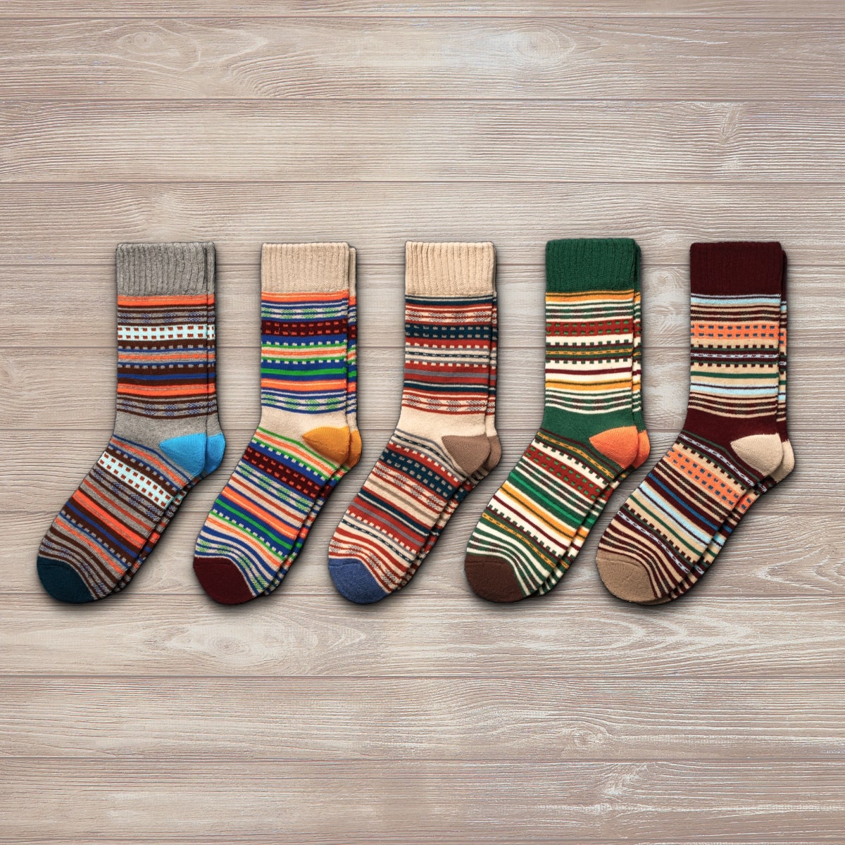 My Happy Feet Bundle - Multicolor Socks